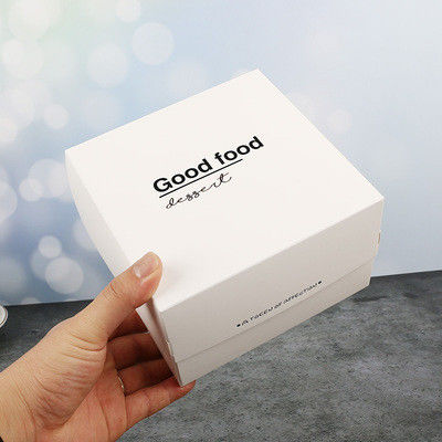 TUV ISO Christmas Dessert Takeaway Boxes Environmental Friendly
