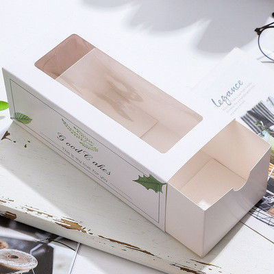Draw-out type baking food packaging box