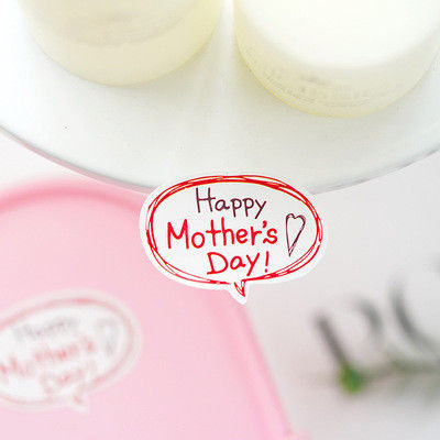 Vinyl Polyester Happy Mother'S Day Stickers For Shipping Boxes