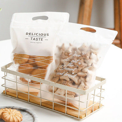 Wholesale Transparent Zipper Snack Food Plastic Packaging Bag Stand Up Ziplock Plastic Bags Custom Logo