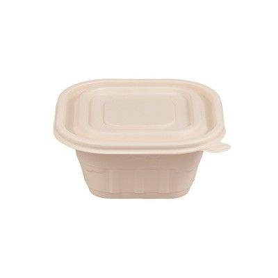1000ml 1200ML Food Takeaway Boxes Biodegradable Corn Starch Packaging