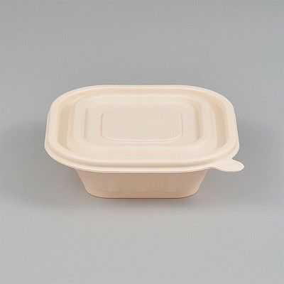 1000ml 1200ML Food Takeaway Boxes Biodegradable Corn Starch Packaging