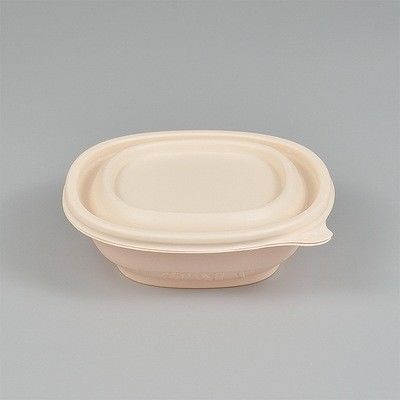 1000ml 1200ML Food Takeaway Boxes Biodegradable Corn Starch Packaging