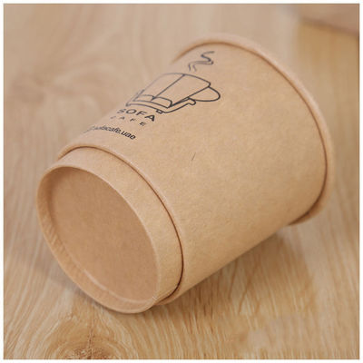 3oz 9oz Leakproof Printed Recyclable Paper Cups 14gsm-20gsm PE Coating