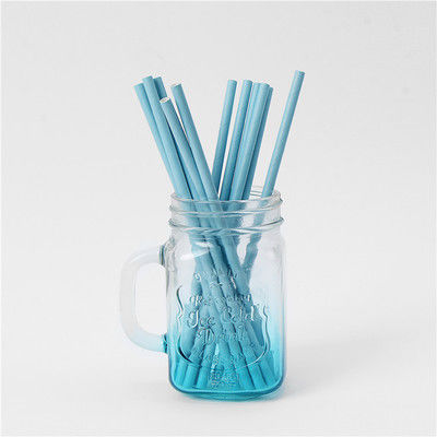 ISO14000 1.1g Biodegradable Disposable Tableware Bamboo Drinking Straws