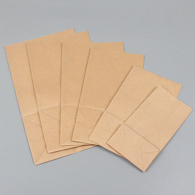 4C Print Oilproof Takeaway Paper Bags For Food Delivery 24*15.5*7.5cm