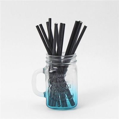 ISO14000 1.1g Biodegradable Disposable Tableware Bamboo Drinking Straws